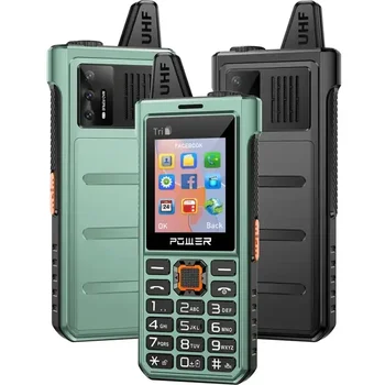 3SIM Power Bank Мобилен Телефон с 2.0 