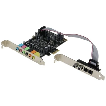 7.1-канална звукова карта PCIe CM8828 + CM9882A с група SPDIF PCIe 7.1-канална такса за разширяване на analog / digital-цифров стерео 3D формат