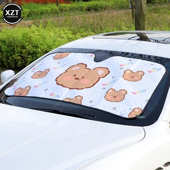 Cartoony сенника на предното стъкло, Автомобилно кутия, Предно стъкло, козирка, Автомобилна седалка, защита от слънцето