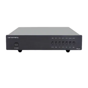 DENAFRIPSENYO USB Влакна, коаксиален I2S Hi-Fi Цифров Аудио DAC R2R Декодер DSD RCA/XLR Изход за 110/220 v
