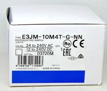 E3JM-10M4-G-N/E3JM-10M4T-G-N автоматизиран фотоелектричния сензор за инфрачервени лъчи с дължина 10 м
