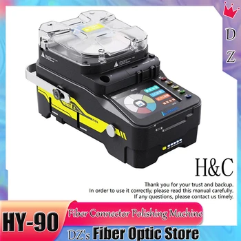 HY-90 оптичен Съединител за пречистване на карета перална машина Тестер Сращивающая машина LC / SC / FC / ST Оптичен опесъчаване инструмент за почистване