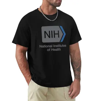 NIH на Националния институт за здраве мъжка Тениска тениска с принтом животни за момчета, забавни тениски за мъже