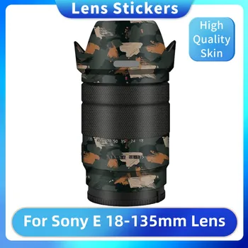 SEL18135 Стикер За Обектива на камерата Палто Амбалажна Хартия Защитно Фолио За Тялото Стикер за Sony E 18-135 18-135 мм F3.5-5.6 OSS E18135