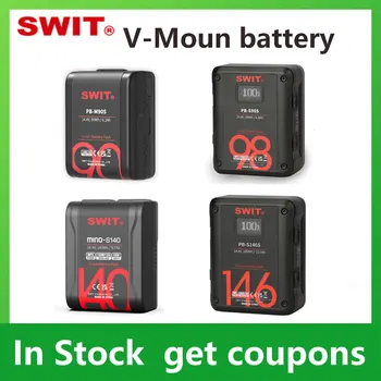 SWIT BP-M90S/S98S/S146S Литиева Батерия с V-образно Затваряне/V-Закопчаване D-tap USB Micro Pocket батерия За Смартфони С led Подсветка И Лаптопи