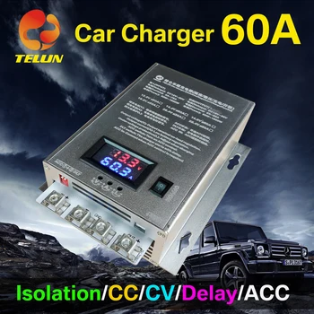 TELUN 60A 12V 12.6 V 14.6 V 16.8 V Автомобилна Палатка RV Къмпинг Зарядно За Батерия За Съхранение на Енергията на литиево-йонна Батерия Оловно-Кисели Зареждане на Батерията