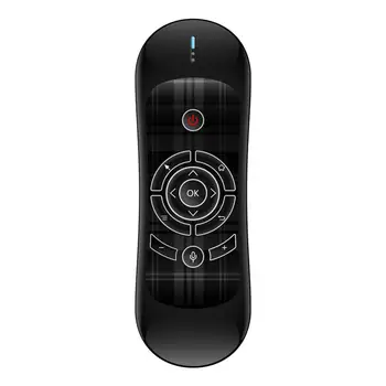 Wechip R2 2.4 G Безжична Въздушна Мишка, Клавиатура С Подсветка Motion Sense Air Mouse Тъчпад, Клавиатура на Дистанционното Управление за Android TV Box