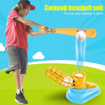 Автоматична бейзболна стартера, Преносима детска Бейзболна Питчерная машина, Ергономична детска Бейзболна Питчерная машина за вътрешно и външно приложение.