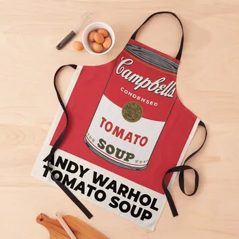 Анди Уорхол Престилка за доматен супа, Престилка за жени, кухненски Престилки, Кухненски аксесоари 2022, Кухненски аксесоари Kawaii