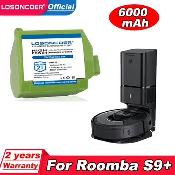 Батерия LOSONCOER ABL-B за iRobot Roomba S9 + аксесоари за робота-прахосмукачка Батерия S955020 4650994