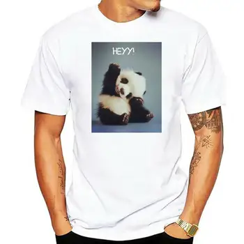 Бебе Панда Здравейте! Сладък мечка Tumblr Мода Мъжка тениска дамски Унисекс 1028