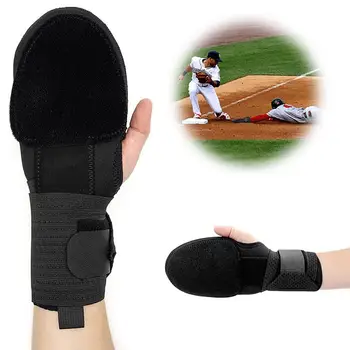 Бейзболна пълзяща ръкавица, защитна ръкавица, регулируем бейзболна пълзяща ръкавица за софтбол с много гъста защита на китката за подобряване на