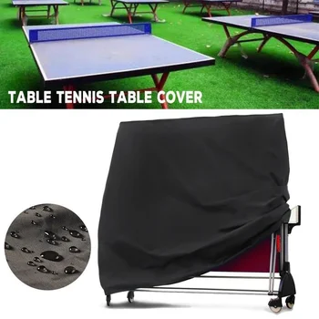 Външен Прахоустойчив, Водоустойчив калъф от плат Оксфорд за пинг-понг, тенис на маса 165x70x185 см, своята практика за градинска мебел