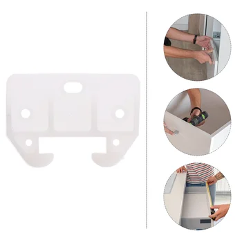 Детайли за чекмеджета на шкафа: 10 бр. малки чекмеджета на шкафа - Сменяеми ръководство скоба за закрепване-Опора за направляващи за тоалетна масичка