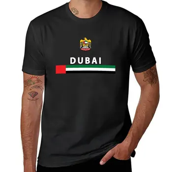 Дубай Сити, Обединени Арабски Емирства обединени арабски емирства Футболна тениска с домашен любимец принтом за момчета летни дрехи тениски по поръчка мъжки дрехи