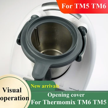 За Миксер Thermomix TM5 TM6 Откриване на Кутията Визуално Управление Капак с Голям Отваря Капак, Кухненски Принадлежности Vorwerk Thermomix