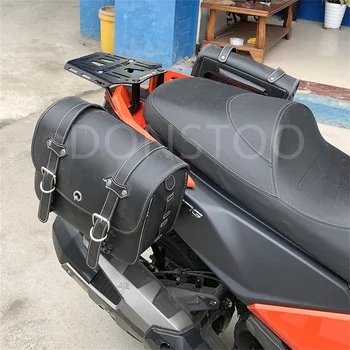 За мотоциклет KYMCO Xciting S 350 S350 Странични чанти с група Чанта за съхранение на багаж от микрофибър, Подходящи за Xciting S350