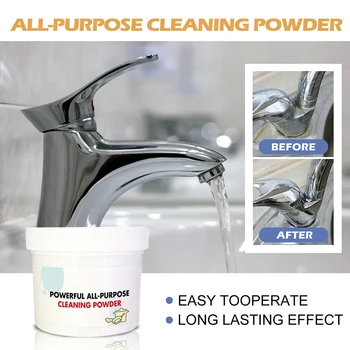 Мощен универсален кухненски почистване на прах, за да премахнете мръсотия и разводите с малки бели обувки, домакински почистващи препарати