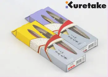 Набор от цветове на ЗИГ Kuretake DU Deluxe Brush Pen, който включва 3 касети с мастило касета, опаковъчна хартия от Япония