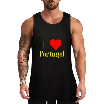 Нова майк I love Portugal, летни дрехи, жилетки за мъже, спортни дрехи, мъжки дрехи