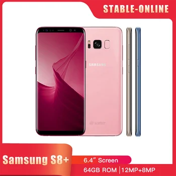 Оригинален Samsung Galaxy S8 + S8 Plus G955U G955F 4G Мобилен Телефон 6,2 