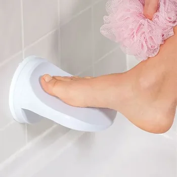 Поставка за крака, за душа в банята да се обръсне Степенка за краката, стойка за захващане на крака на присоске Нескользящая вземе подножието на педала за измиване на краката