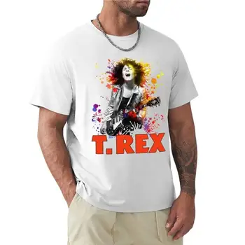 Рок-група на T. Rex Марк Soygusi, готина тениска в ретро стил, тениска с кръгло деколте, дрехи от аниме, тениска за мъже
