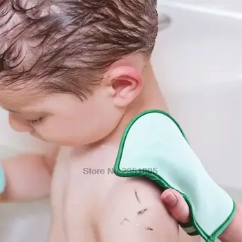 Сверхмягкая отшелушивающая рукавица за баня-Безболезнено за кожата Гъба от PVA, ръкавици-скраб за къпане, за деца и възрастни, Трайно кърпа за душ, на Новост