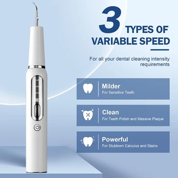 Средство за премахване на плака за почистване на зъбите с помощта на ултразвук пречистване на зъбите и зъболекарски инструмент за почистване на зъбите, перезаряжаемого пряка връзка