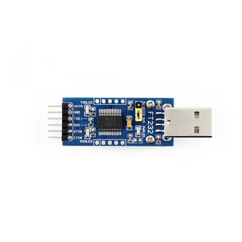 Такса USB UART FT232 (тип A), решение USB-UART с USB конектор от тип A.