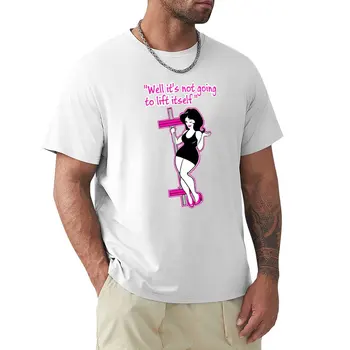 Тениска Fit, за момичета с щанга, за момичета, които се поставят, за момичета от фитнес зала, естетична дрехи, забавни мъжки реколта тениски по поръчка