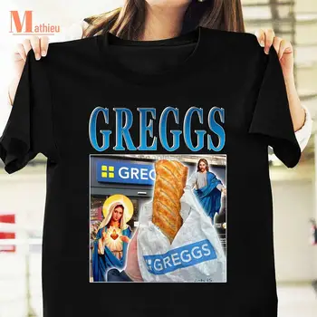 Тениска Greggs Homage, Риза Мрежата хлебни изделия Greggs 