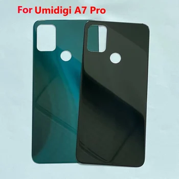 Тестван Ново За UMIDIGI Pro A7 Стъкло на задния панел капаци За UMIDIGI A7Pro Задната Стъклен панел делото