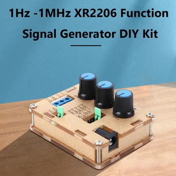 Точност ръководят Генератор на Сигнали XR2206 Споделя Синусоидална/Триъгълни/Квадратни Изход 1 Hz-1 Mhz с Регулируема Функция Генераторной Инсталация с корпус