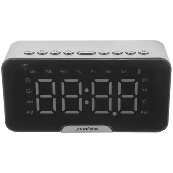 Цифров безжичен alarm clock (черен) Vosarea