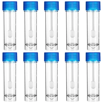 Чашки за проби, пластмасови чашки за проби, чаши за еднократна употреба за събиране на проби от изпражненията, чашки за проби за еднократно измерване (25-30 мл)