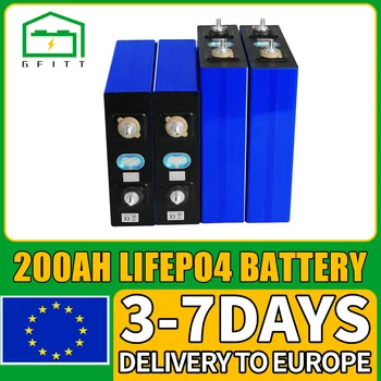 Чисто Нова Батерия Lifepo4 200AH с доставка 3-7 Дни Акумулаторна Литиево-желязо-фосфатный Елемент САМ 12V 24V За Электромобиля RV Boat