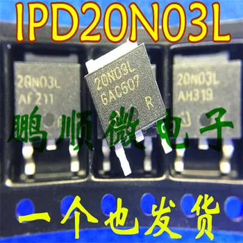 50шт оригинален нов IPD20N03L поле 20N03L MOS-транзистор TO-252 добре тестван