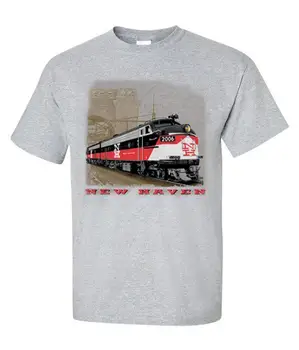 Автентична железопътна тениска New Haven FL9 train [80]
