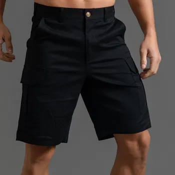 Мъжки летни обикновена панталони с джоб на съвсем малък, свободни джобове, ежедневни спортни шорти за бягане, плажни панталони с пръсти