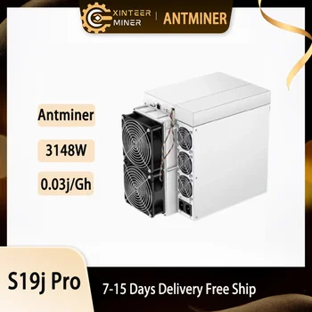 Нова машина за майнинга биткоинов Bitmain Antminer S19j Pro 100Т 104T 117T 120T безплатна доставка